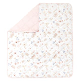 Living Textiles Butterfly/Gingham Jersey Cot Comforter