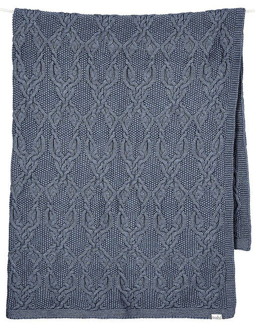 Toshi Organic Bowie Blanket Moonlight