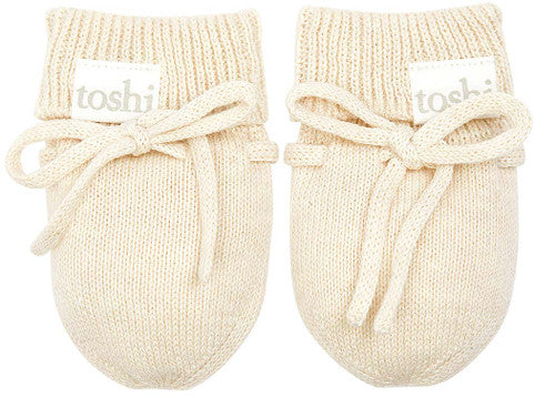 Toshi Organic Marley Mittens Feather