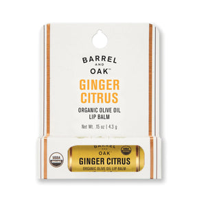 Olive Oil Ginger Citrus Lip Balm