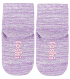 Toshi Organic Marle Ankle Socks Lavender