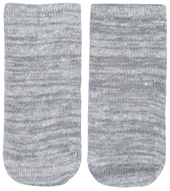 Toshi Organic Marle Ankle Socks Pebble