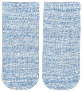 Toshi Organic Marle Ankle Socks Storm