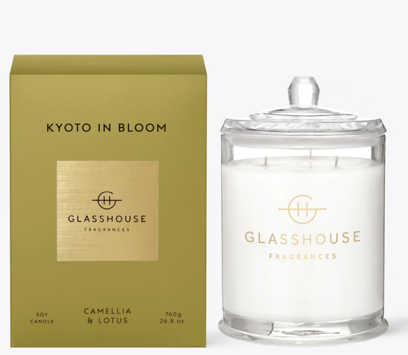 Glasshouse Kyoto In Bloom 760g Candle