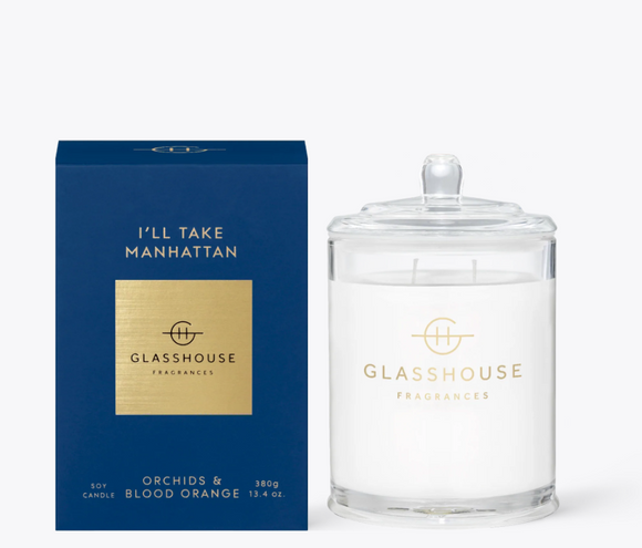 Glasshouse I'll Take Manhattan 380g Candle