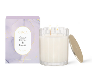 Circa Home Cotton Flower & Freesia Candle 350g