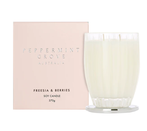 Peppermint Grove Freesia and Berries Candle 370g