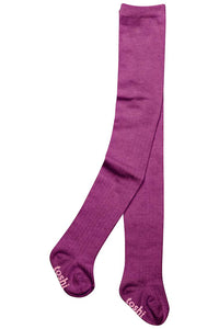 Toshi Organic Footed Tights Violet