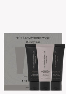 The Aromatherapy Co Therapy Man The Essentials Trio 30ml Set