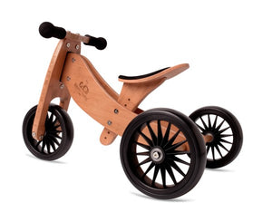 Tiny Tot Plus Tricycle & Balance Bike Bamboo