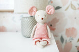 Alimrose Mabel Mouse 28cm Pink